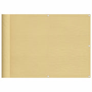 Schermo da balcone | Paravento da Balcone Sabbia 75x300 cm 100% Poliestere Oxford