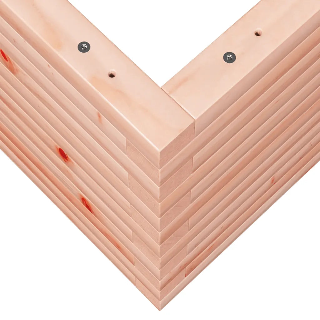 Fioriera da Giardino-Vaso da Esterno 70x40x45,5 cm in Legno Massello di Douglas