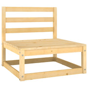 Set Divani da Giardino 2 pz | Set Salotto da Giardino con Cuscini Legno Massello Pino