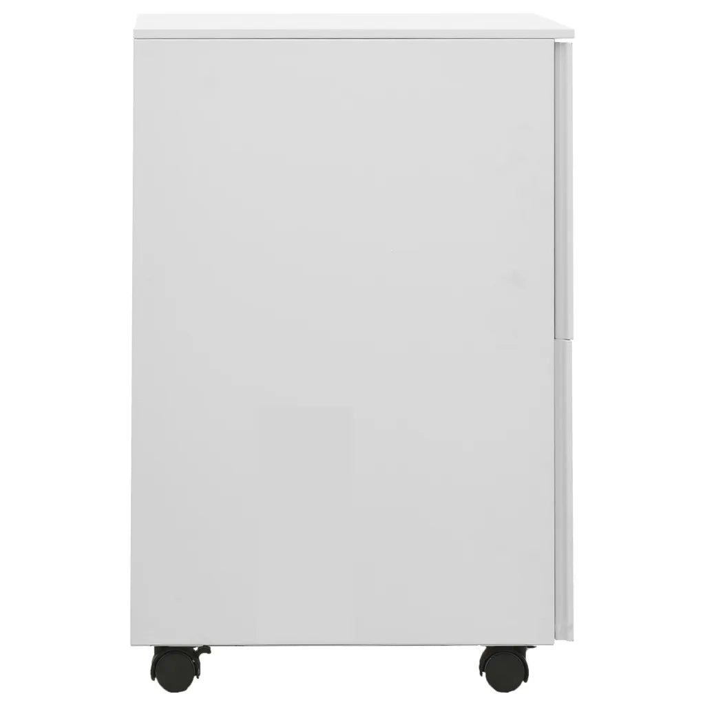 Schedario Mobile Grigio Chiaro 39x45x67 cm in Acciaio cod mxl 63629