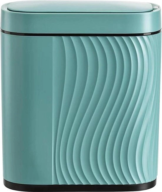 Vaschetta automatica per bagno con sensore - 8 l con mulino automatico - sensore di movimento infrarosso - verde .