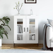Credenza-Buffet-Armadio da cucina Bianca 69,5x34x90 cm in Legno Multistrato 106897