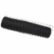Recinzione da Giardino | Recinzione Esagonale Grigio 0,6 x 10 m PVC