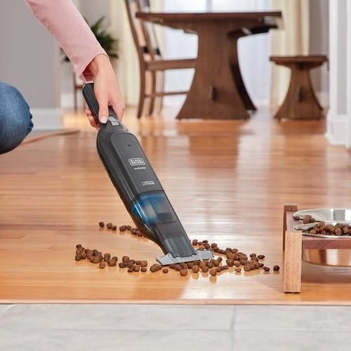 Black & Decker HLVC320B11 aspirapolvere senza filo Titanio Senza sacchetto