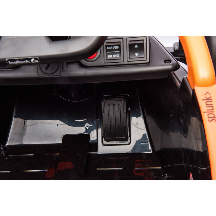 Macchina Elettrica per Bambini Licenza Ufficiale McLaren F1 10,8V 3,1Ah Arancione