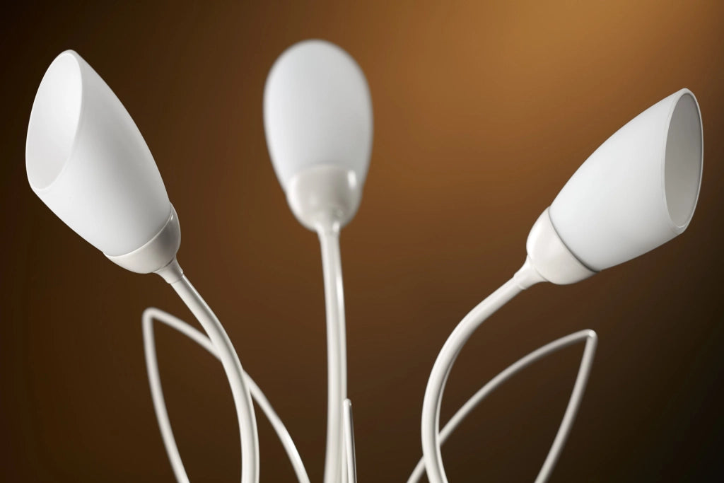 Lampada da tavolo grigio sabbia 3xG9 Gloriosa Jupiter