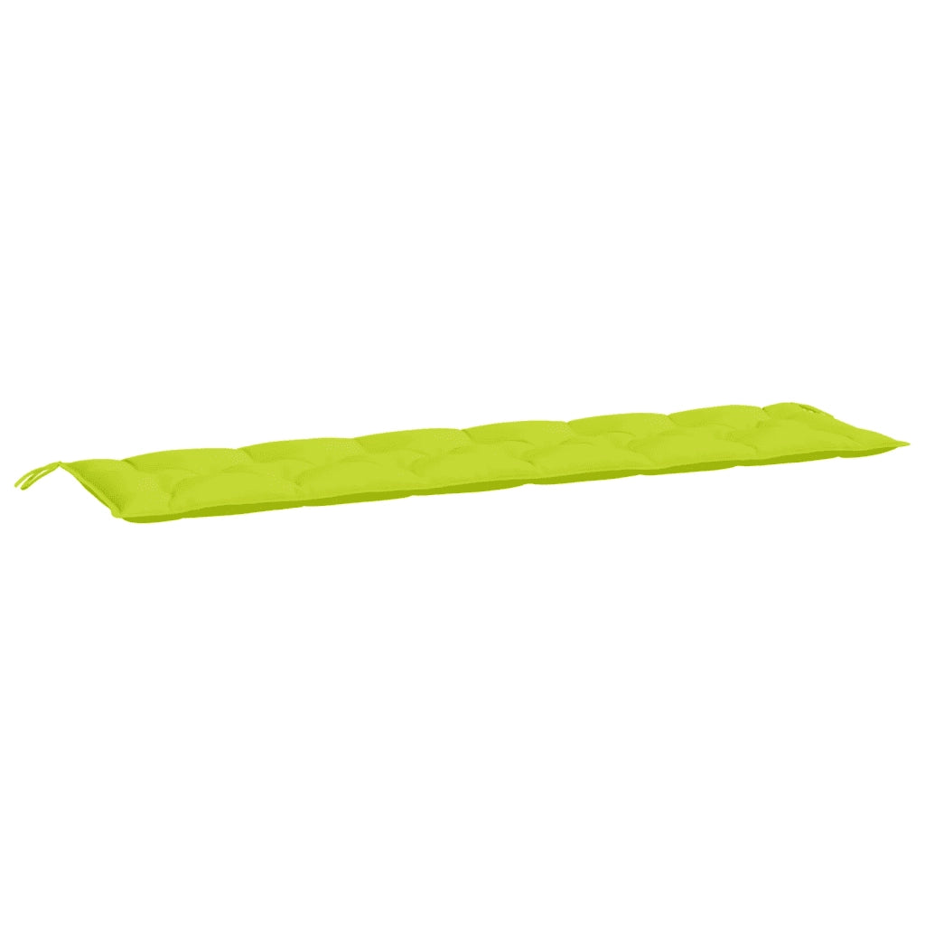Cuscino per Panca Verde Intenso 200x50x7 cm in Tessuto Oxford 314991