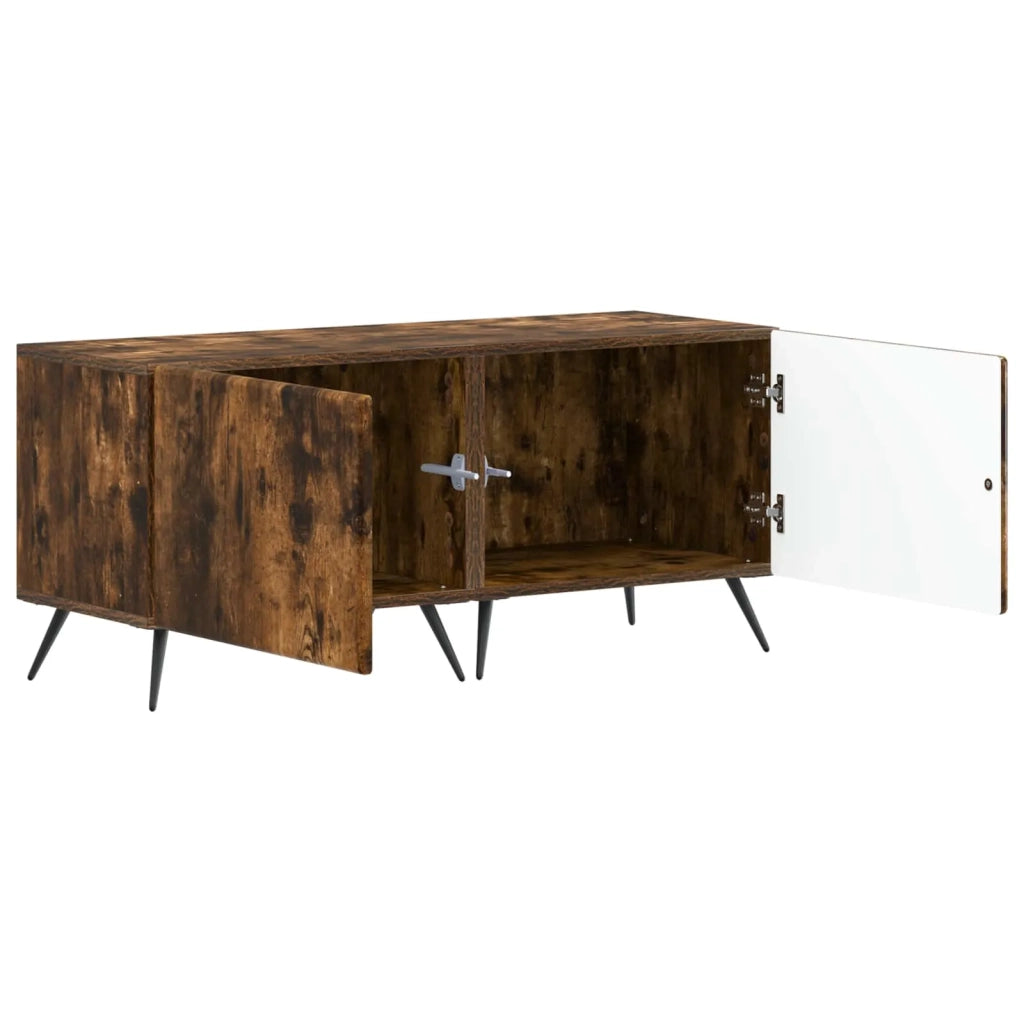 Mobile TV Rovere Fumo Legno ingegnerizzato 897560