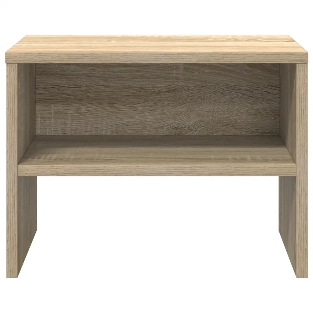Comodino Rovere Sonoma 40x30x30 cm in Legno Multistrato 800069