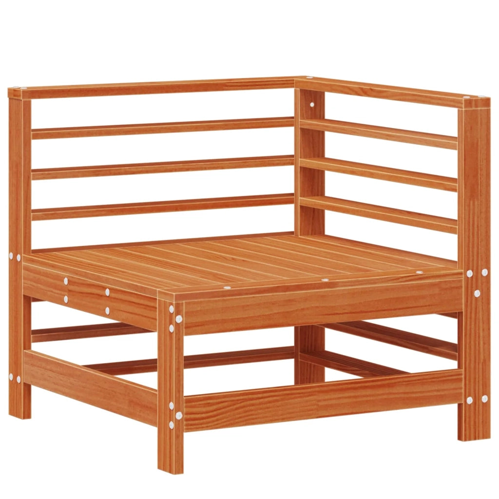 Set Lounge da Giardino 5 pcs Marrone Cerato