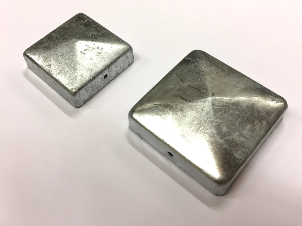 Coperchio zincato dimensioni 9x9 cm