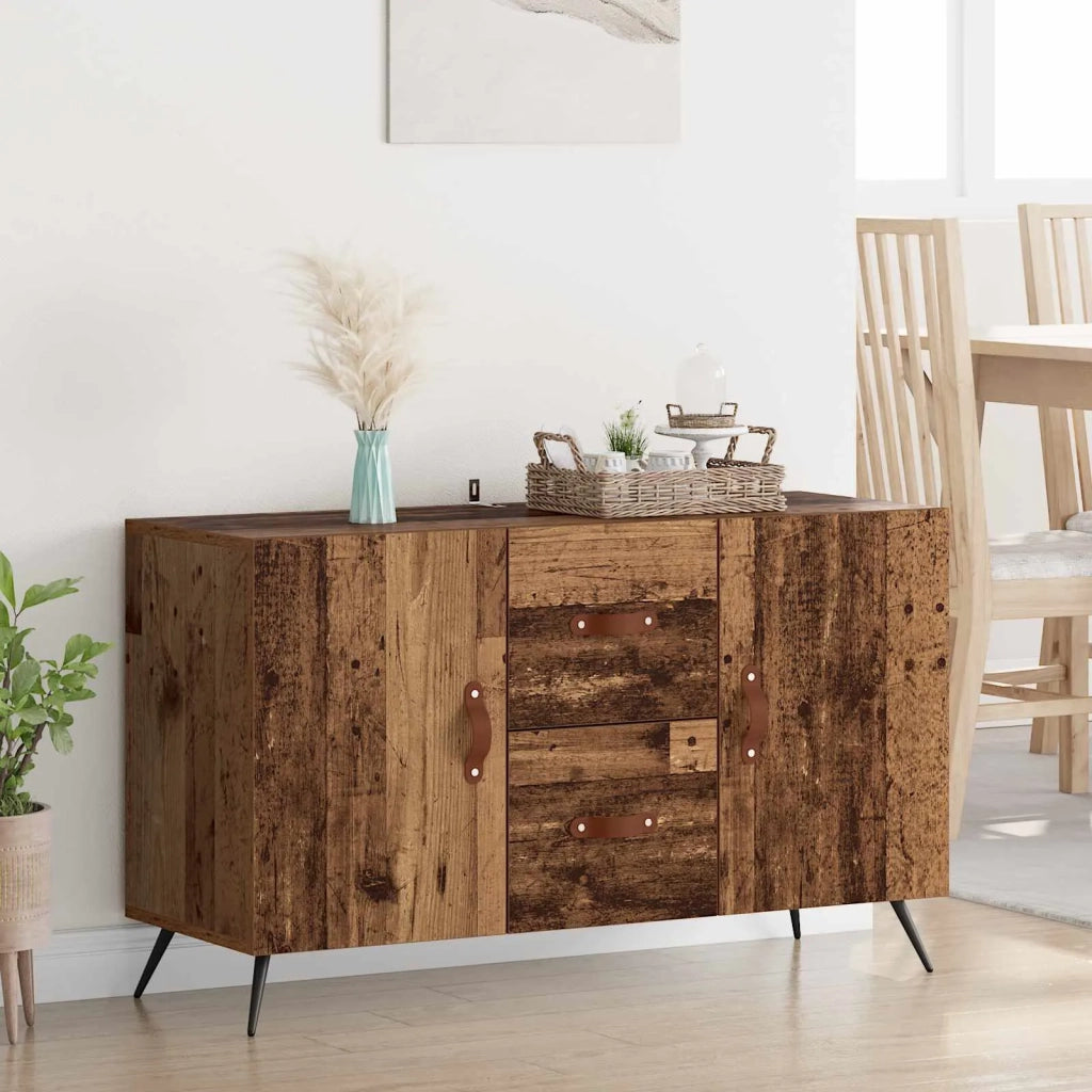 Credenza | Madia | Buffet da pranzo | Armadio da pranzo Legno vecchio 100 x 36 x 60 cm Legno multistrato