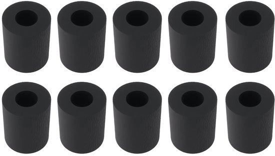 Roller di Pickup per Cartucce 10 pezzi - Ricambio - Compatibile con Kyocera 7002i/8002i - Gomma - Dimensioni 2,4 x 2 cm - Sostituzione senza problemi - Roller di Inserimento Cartucce