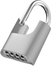 Combinazione di sicurezza per esterno, slot di chiusura con beugolo chiuso 8MM, slot di chiusura anti-furto, slot di chiusura resistente all'usura, slot di sicurezza per capanne, cancelli (1 pacchetto, grigio)