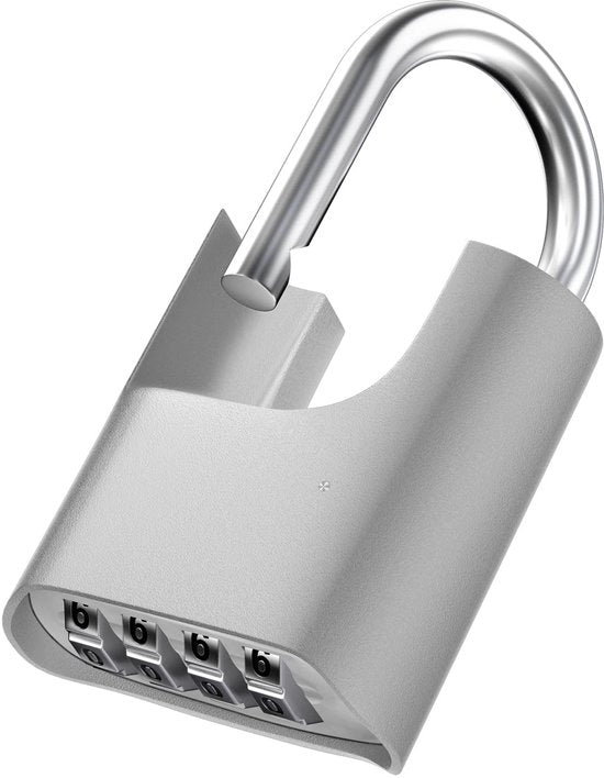 Combinazione di sicurezza per esterno, slot di chiusura con beugolo chiuso 8MM, slot di chiusura anti-furto, slot di chiusura resistente all'usura, slot di sicurezza per capanne, cancelli (1 pacchetto, grigio)