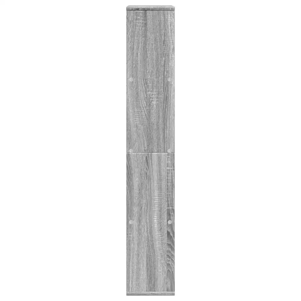 Libreria Grigio Sonoma 60x20x120,5 cm in Truciolato 858152