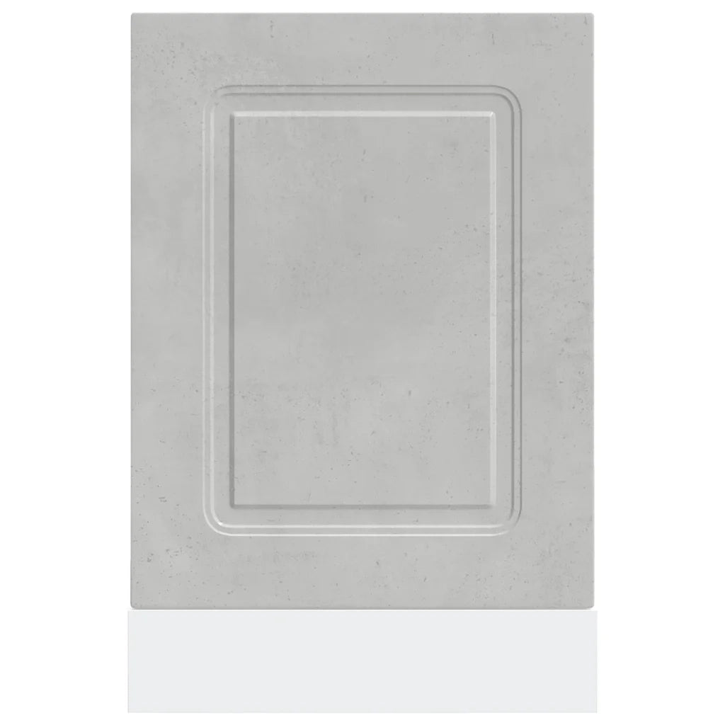 Pannello Lavastoviglie Kalmar Grigio Cemento 45x1,5x67 cm