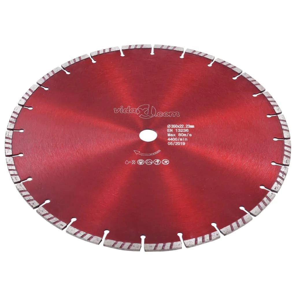 Disco diamantato con turbo acciaio 350 mm 02_0003725