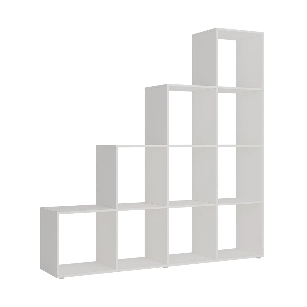 Vicco Scaffale per scale Bianco 138 x 143 cm 10 scomparti