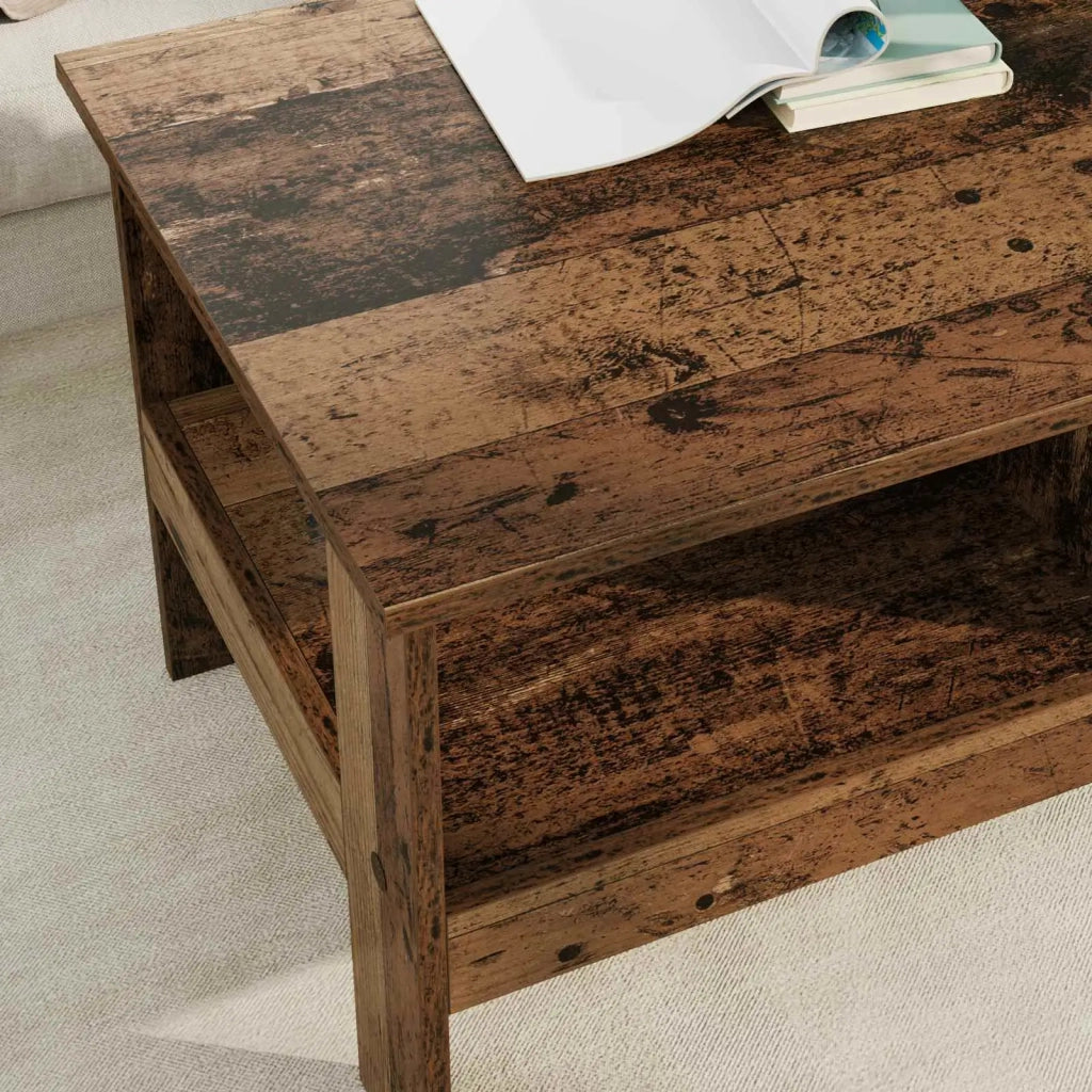 Tavolino da salotto Legno vecchio 90 x 50 x 45 cm 8000258