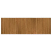 Tappeto del soggiorno | Tappeto Rettangolare Marrone 100x300 cm in Bamb¨´