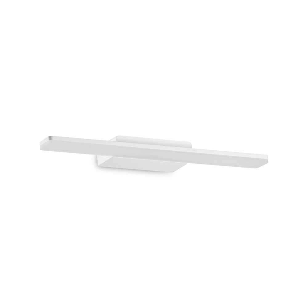 Applique Moderna Make-Up Alluminio Bianco Led 12W 3000K Luce Calda