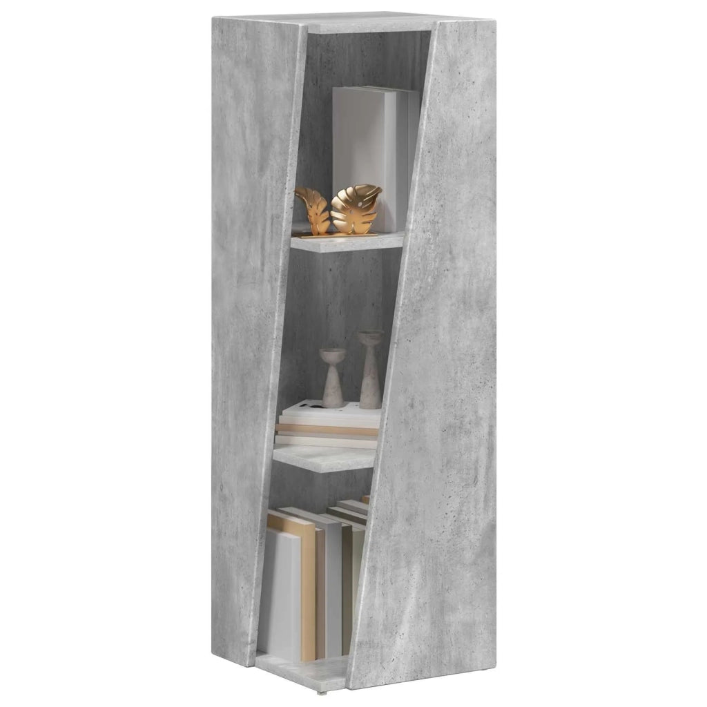 Mensola laterale Grigio cemento 33 x 32 x 100,5 cm CFW9877340