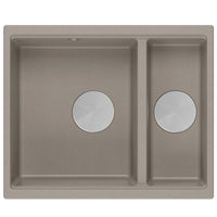 Lavello In Granito Logan 150 Beige Rame