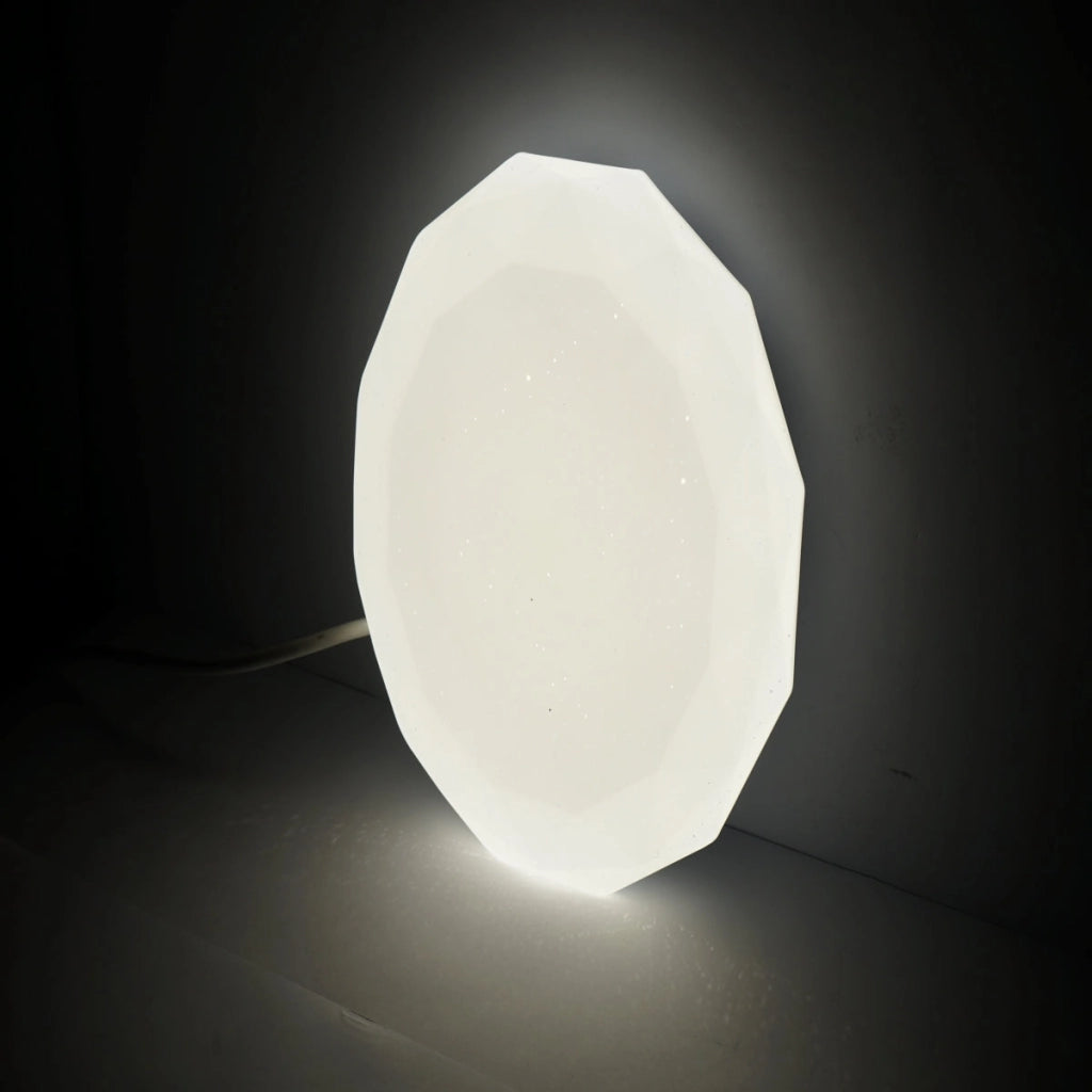 Plafoniera LED 18W, 220V, IP44, 4000K, luce neutra 300mm (luce interna/esterna resistente all'umidità)