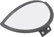 Specchio Retrovisore Reclinabile Convesso Esterno - Specchio Blindato - Miglioramento Sicurezza - Materiali di Alta Qualità ABS/Glass - Campo Visivo Larghissimo