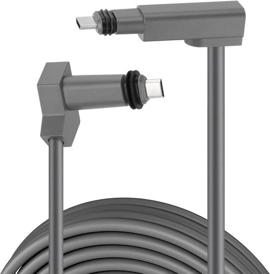 Cavo Starlink per sostituzione satellitare di seconda generazione con 1200 Mbps IP68 impermeabile all'acqua - Estensione cavo per sostituzione satellitare rettangolare V2 - 16FT (5M)