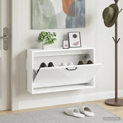 Mobiletto per Scarpe da Muro HAARLEM 71 x 17 x 43 cm 896849