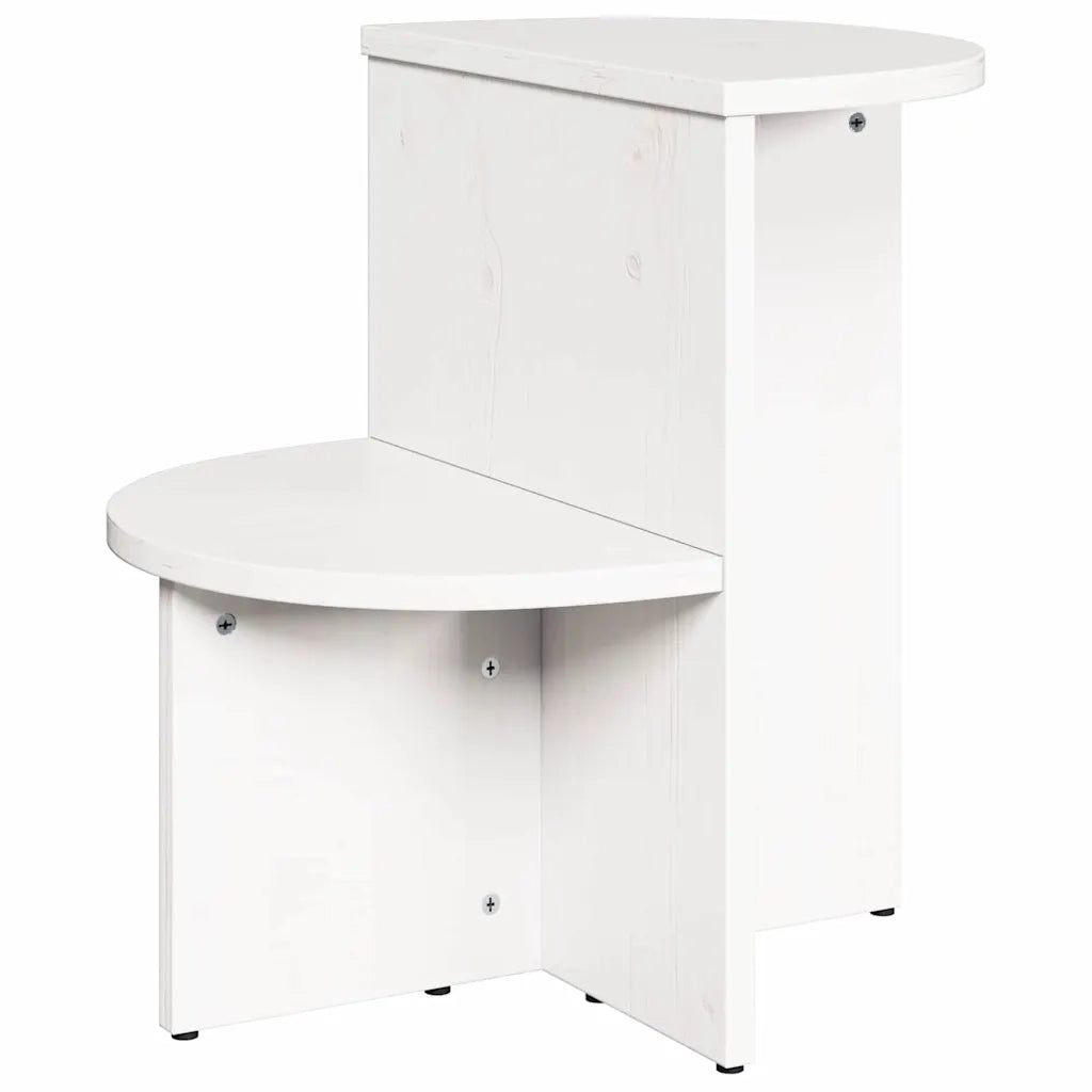 Tavolino da salotto Bianco 50 x 40 x 50 cm 873527