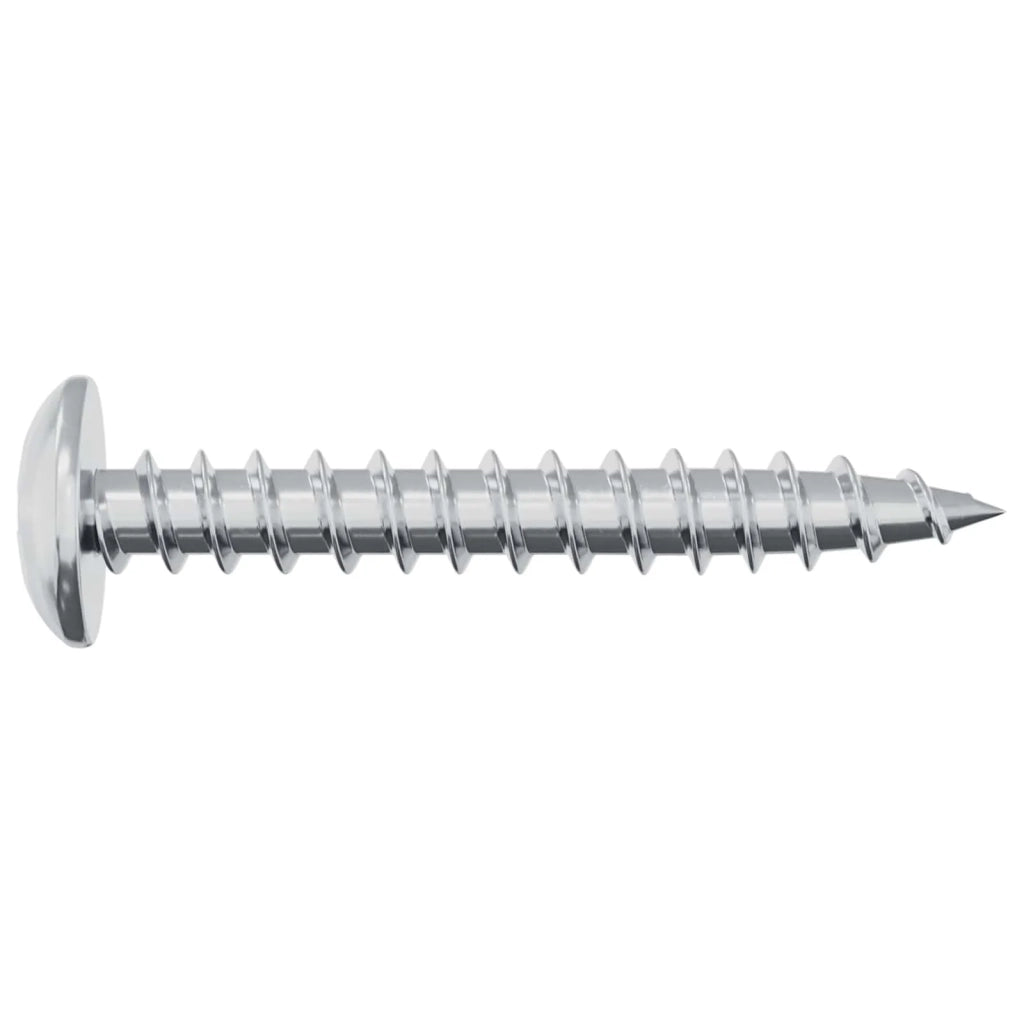 Vite in Legno 8182 pz Argento M4 x 28 mm Ferro CFW8065735