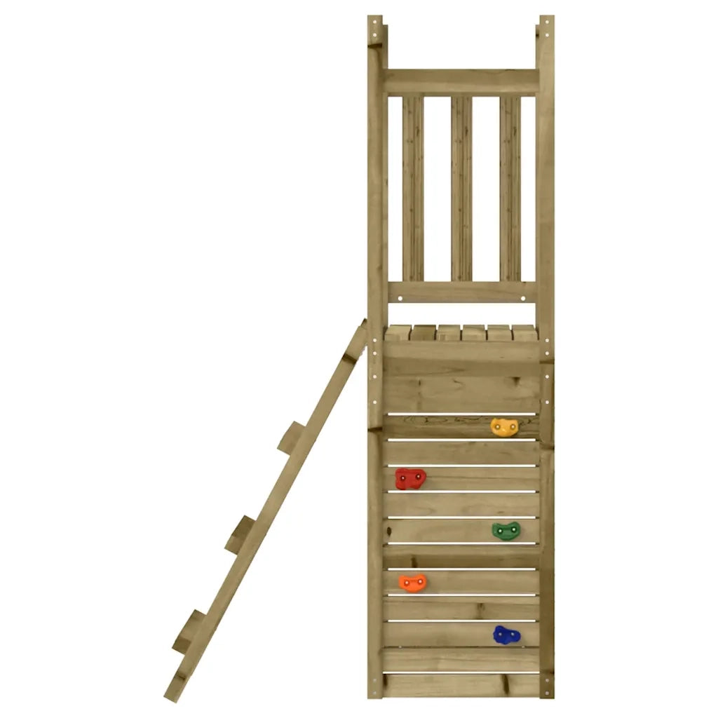 Set da Gioco da Esterno 53x46,5x169 cm Legno di Pino Impregnato 826561