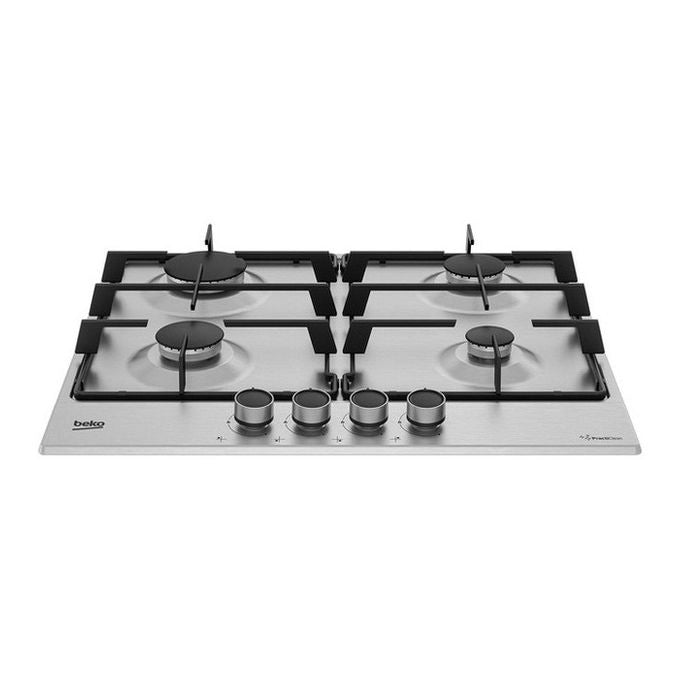 Beko HIAG64223SXE Acciaio inox Da incasso 60 cm Gas 4 Fornello(i)
