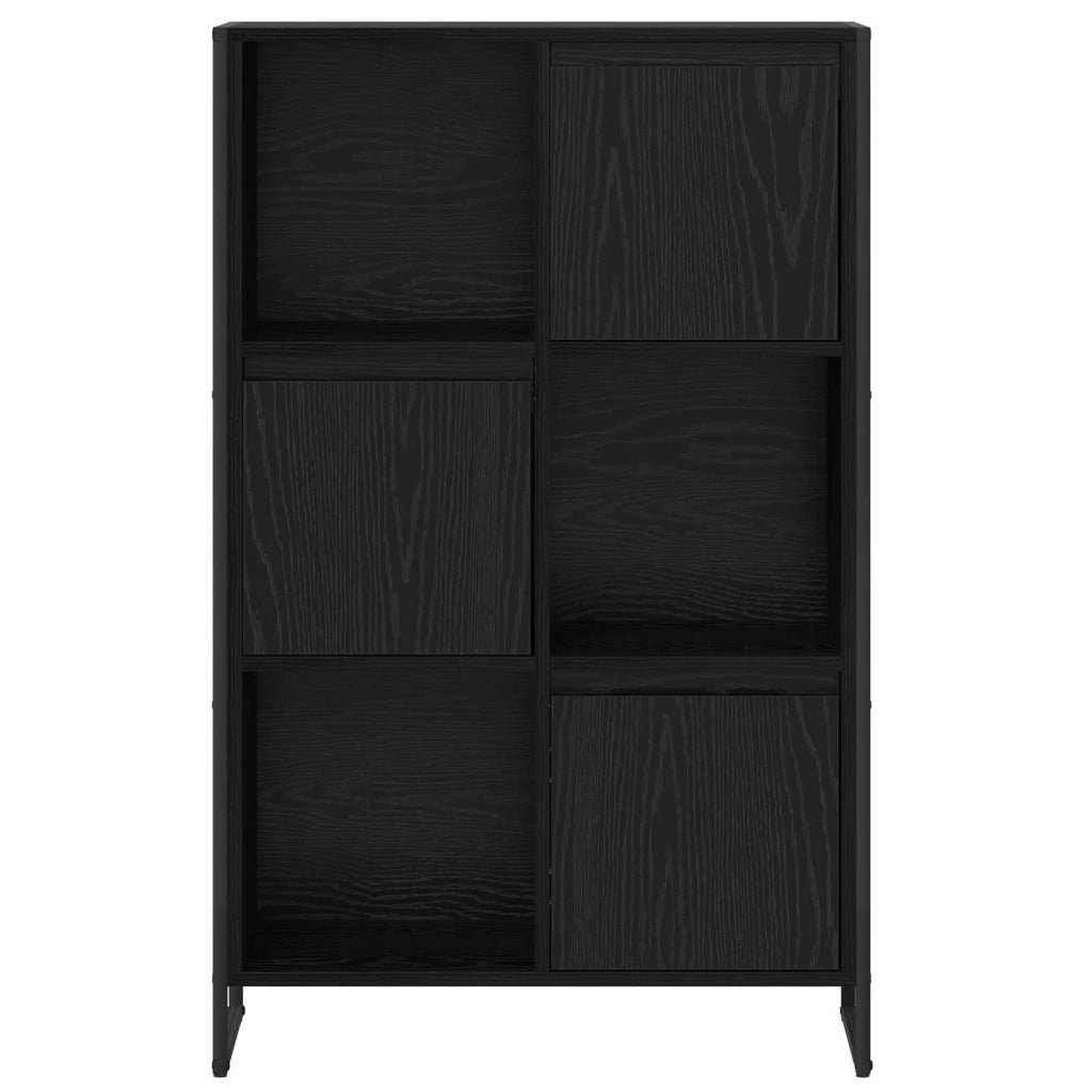 Armadio per Libri Rovere Nero 68 x 30 x 108.5 cm 886540