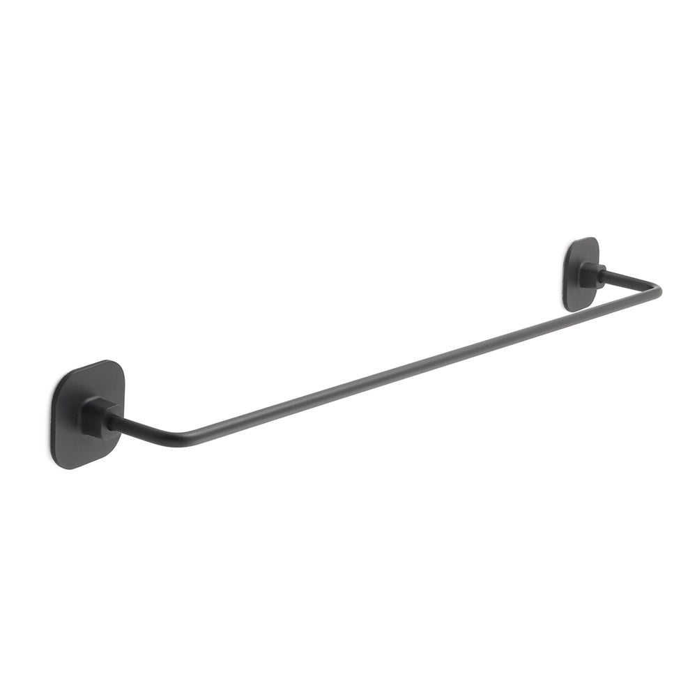 Porta Asciugamani da Bagno Teide Accessori Moderni Gedy Formato: 60 cm, Color: Nero opaco