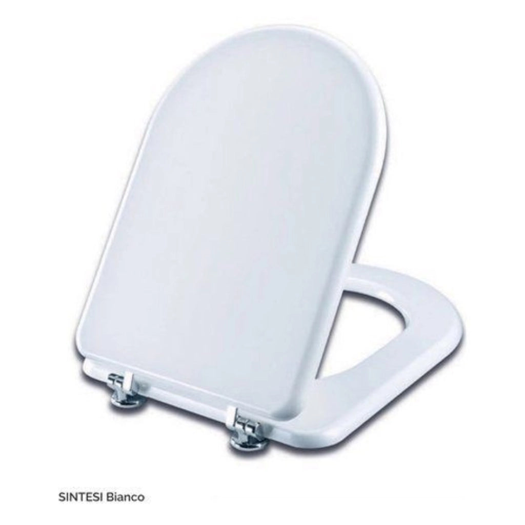 Sedile Copriwater Per Vaso Compatibile Sintesi Bianco By Seba - Seba