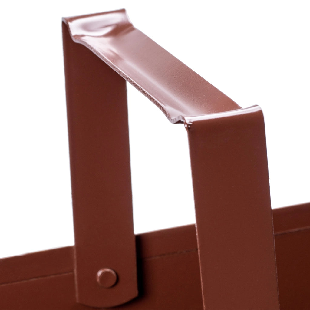 Bruciatore a carbone KADAX per carbone, legna, cenere, bricchette, marrone, grande, 42 x 32 cm
