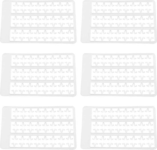 Blocco V Vorm - 20 Pezzi - Plastica - 85x53mm - Adatto per Pellet/Vitello/Maiz - Sostenibile e Leggero - Haken per Pescare
