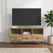 Mobile TV con cassetto Rovere Artigianale 102 x 34,5 x 50 cm 895604