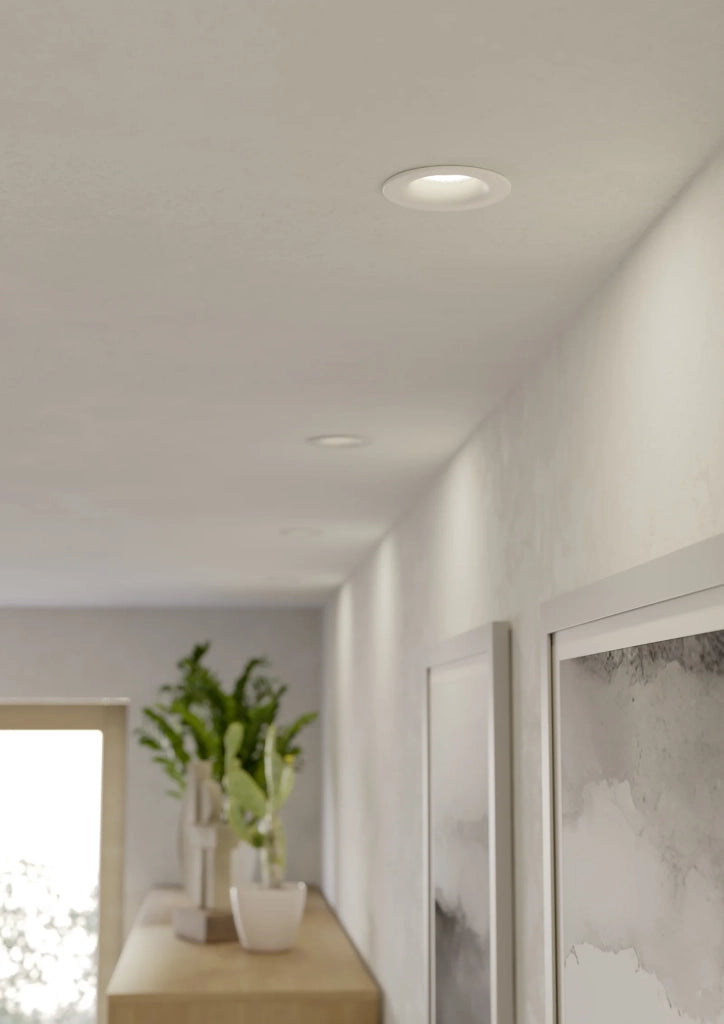 Faretto Incasso Moderno Salabate Alluminio Bianco 3 Luci Led 5W 3X540Lm Ip65