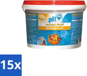 pH Down in Polvere - Riduttore di pH per Piscine e Spa - 2,5 kg - Confezione in Bulk - 15 pezzi