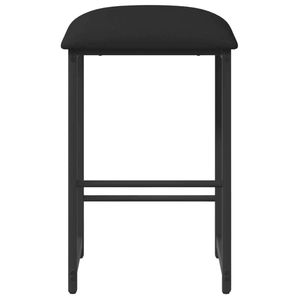 Sgabello da bar Nero 40 x 32 x 74 cm Legno ingegnerizzato 8006221