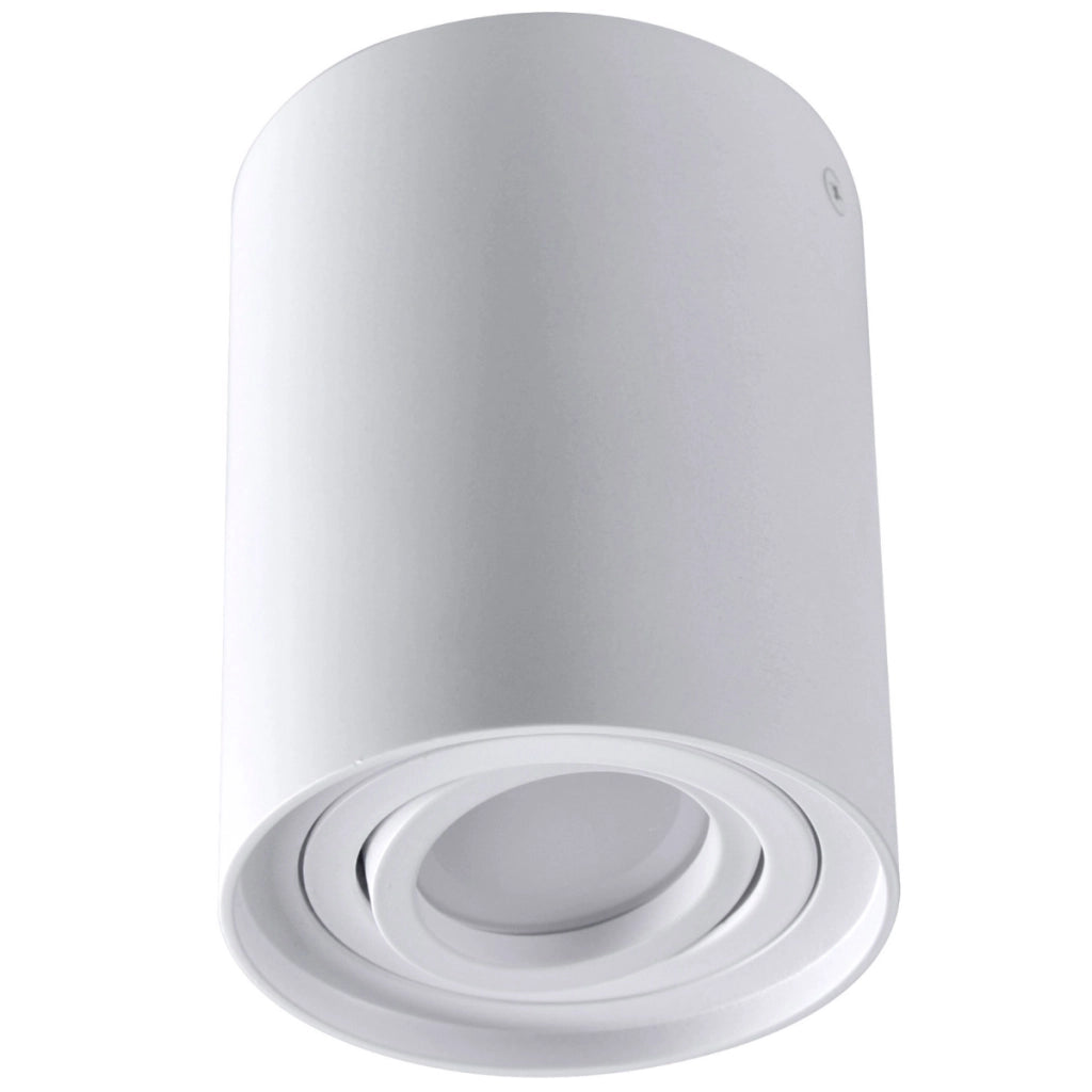 Plafoniera spot tonda bianca GU10 Polux HADAR 313096