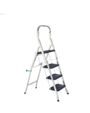Sgabello Scala in Alluminio Antiscivolo Salgo 4 Gradini