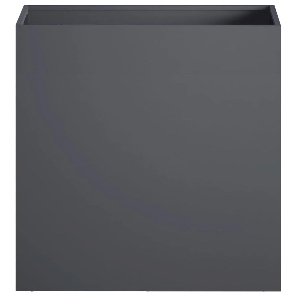Vaso da giardino 2 pz Antracite 50 x 30 x 50 cm 8005531