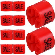 Etichette per abbigliamento bambino 100 pezzi - Etichette per abbigliamento bambino - Codifica colore - Materiale plastico - Etichette per abbigliamento - Dimensioni 1x1 cm