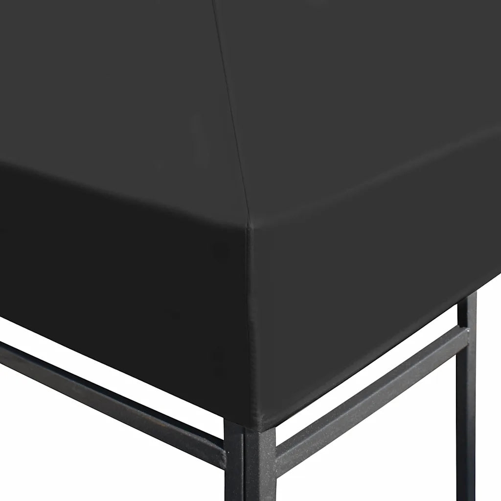 Copertura Superiore per Gazebo 310 g/m2 3x3 m Grigio CFW6409168